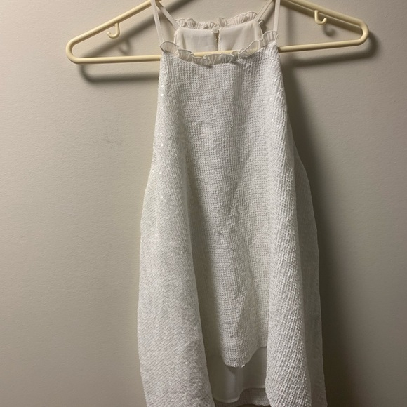 Zara sequins sleeveless top size medium - Picture 2 of 9